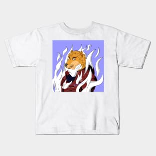 Cheems Doge Samurai Kids T-Shirt